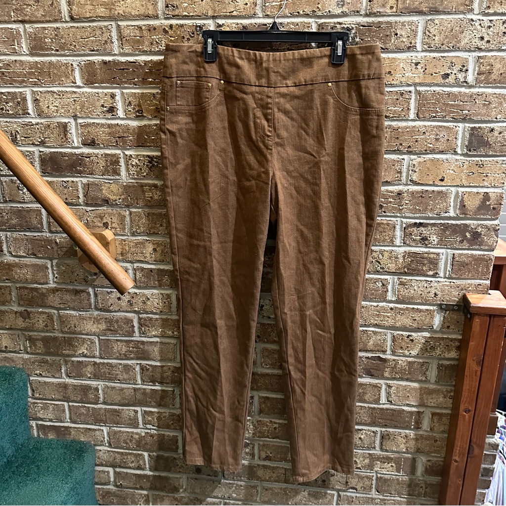 Ruby Rd. Brown Slacks Pants